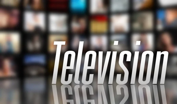 Koncepcja telewizor lcd tv panele — Zdjęcie stockowe