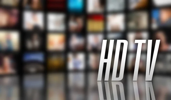 Hd テレビのコンセプト液晶画面のパネル — ストック写真