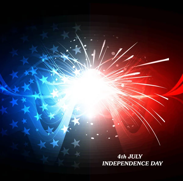 4th july american independence day bright colorful flag wave cel