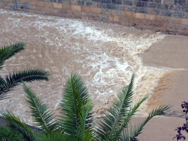 Día Tormenta Ciudad Palma — Foto de Stock