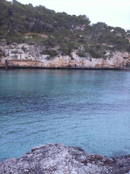 Agua Mar Orilla Isla Del Mediterráneo — Foto de Stock