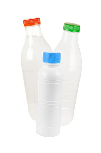 Mjölk, kefir, yoghurt — Stockfoto