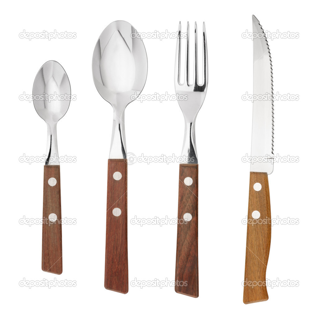 Knife, fork, spoon