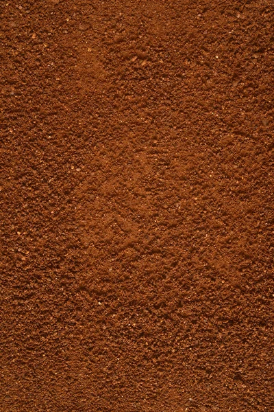Pile Powdered Ground Coffee Background Texture Top View — Stockfoto