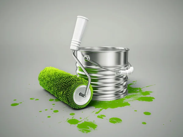 Roller brush — Stock Photo, Image