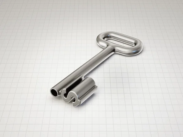 Concept key — Stock Photo, Image