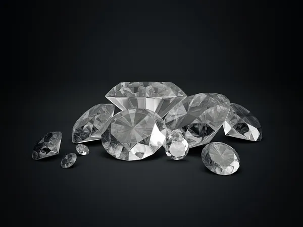 Diamantes — Fotografia de Stock