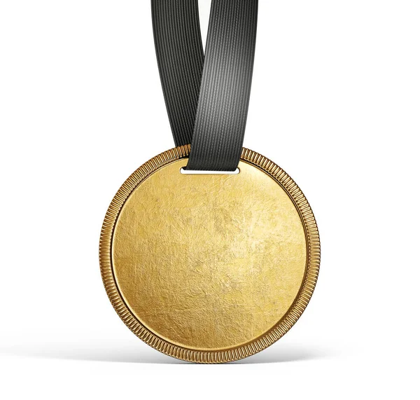 Prêmio Medalha Isolado Branco Ilustração — Fotografia de Stock