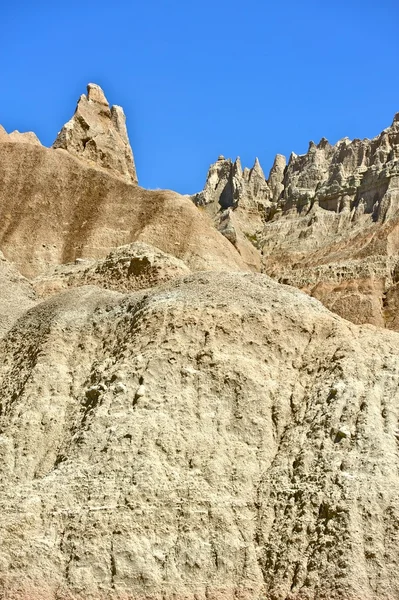 Badlands szczyty — Zdjęcie stockowe