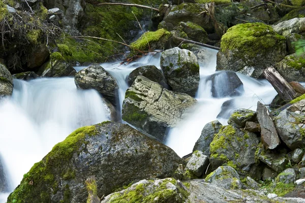 Riacho das Montanhas Cascata — Fotografia de Stock