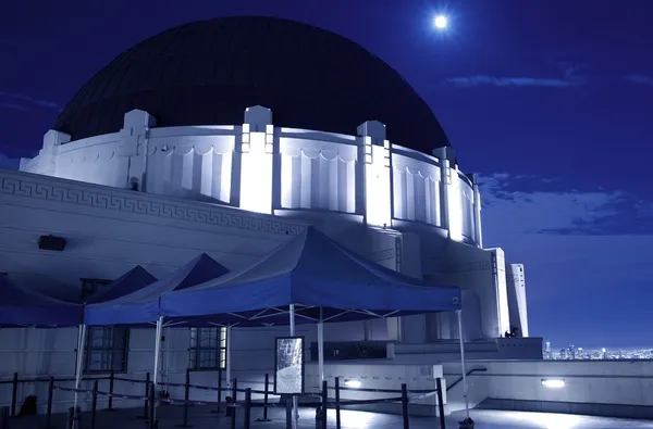 Griffith Observatory at Night — Stock Photo, Image