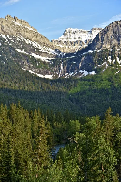 Ледниковые водопады — стоковое фото