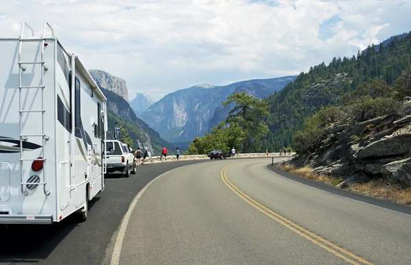 Visiting Yosemite Valley — Stock Photo, Image