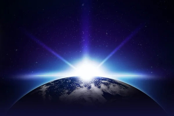 Earth Sunrise — Stock Photo, Image