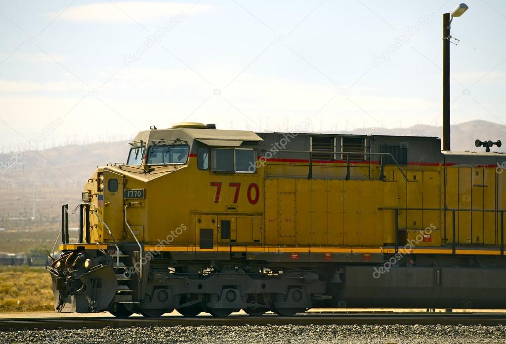 Modern Diesel Locomotive