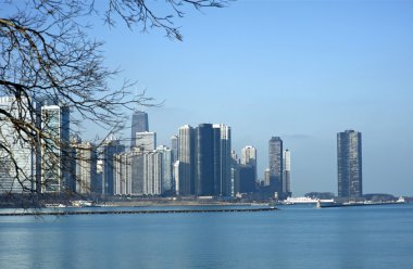 Chicago Illinois silueti