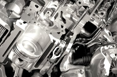 modern motor bölümleri