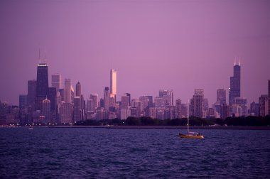 Chicago skyline panorama