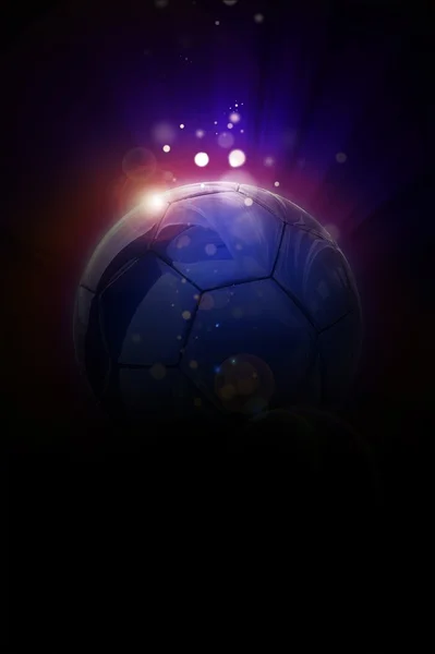 Euro fotboll bakgrund — Stockfoto
