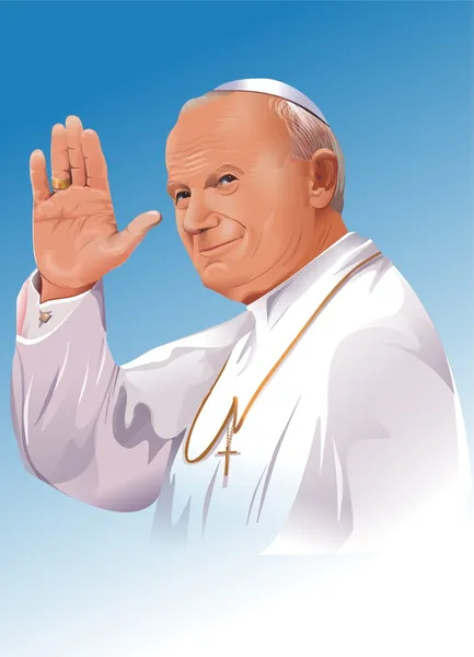 Papa Giovanni Paolo II — Foto Stock