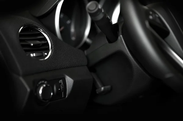 Dark Car Interior — Stock Photo, Image