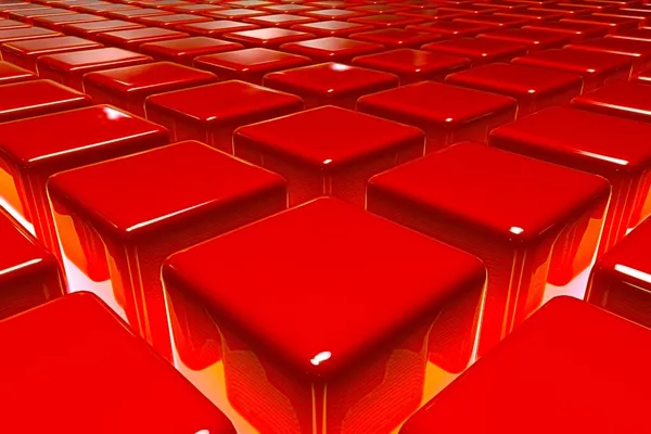 Los bloques rojos — Foto de Stock