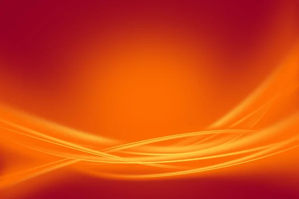 Leuchtende orangefarbene Strahlen — Stockfoto