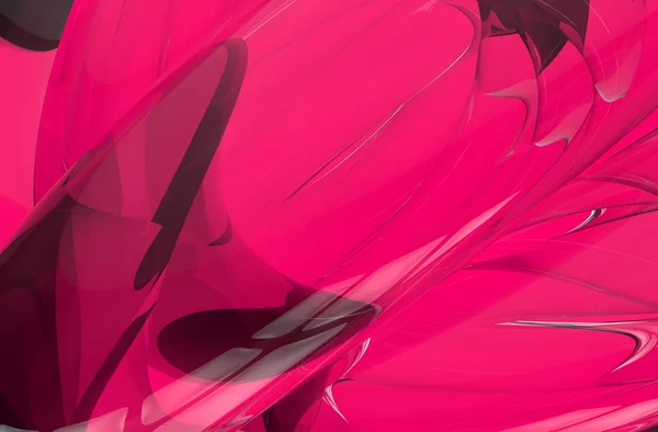 粉色 3d 抽象 — 图库照片