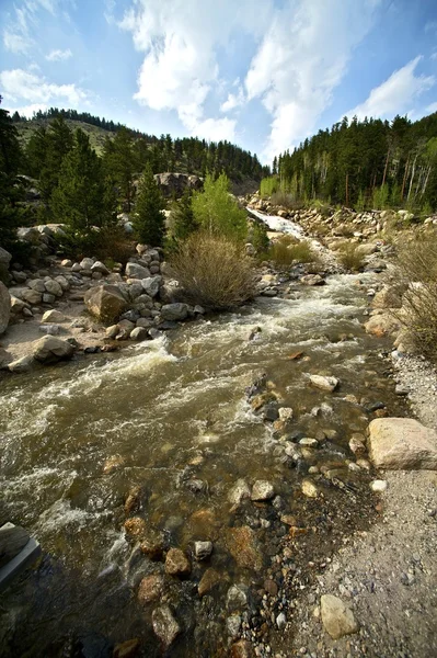 Alluvial ανεμιστήρα πέφτει — Φωτογραφία Αρχείου