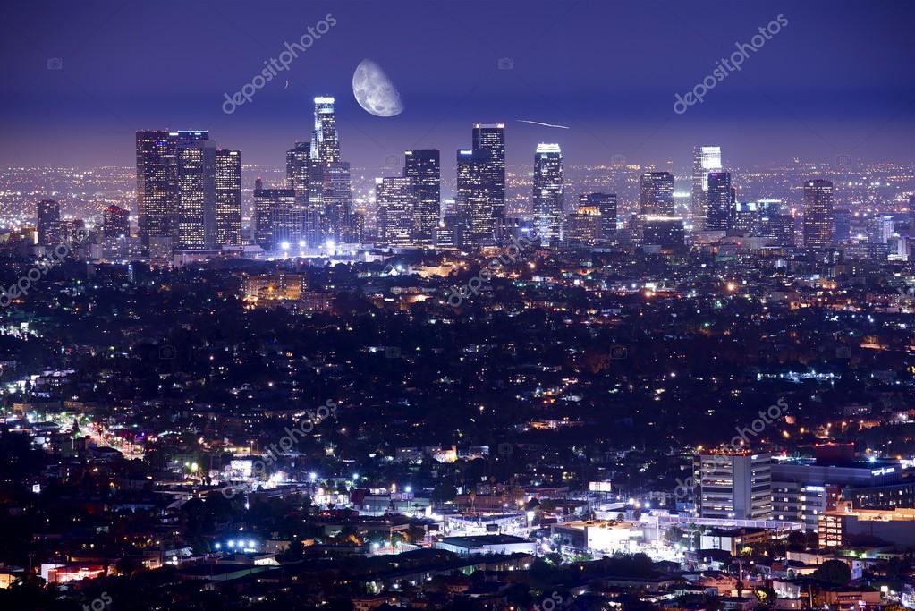 Banco de imagens : panorama, céu, EUA, Califórnia, Los Angeles