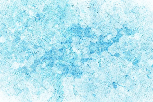 Blommig blå bakgrund — Stockfoto