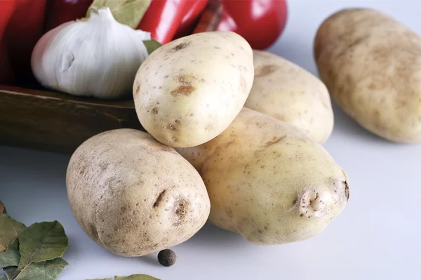 Bio-Kartoffeln — Stockfoto