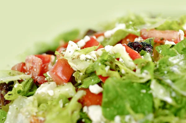 Salat mit gesundem Gemüse — Stockfoto