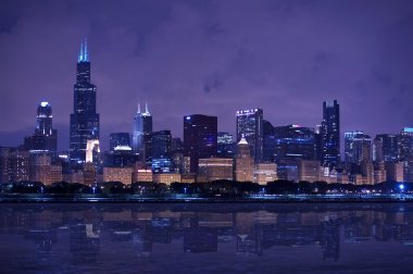 Chicago skyline panorama