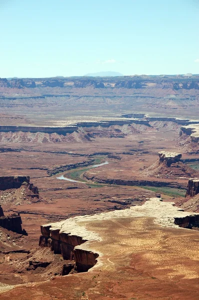 На Canyonlands — стокове фото