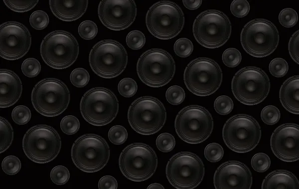 Speakers Background — Stock Photo, Image