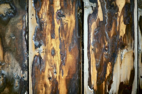거친 나무 벽 — 스톡 사진