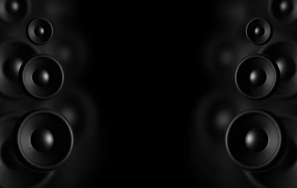 Large Speakers — Stock Image Large Speakers Stock Picture