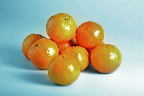 Organic Mandarines — Stock Photo, Image