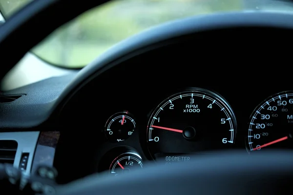 Car Dash RPM — Stock Photo, Image