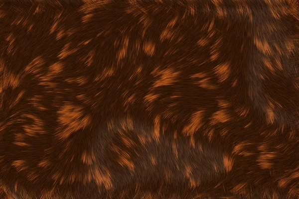 Sötét barna állati szőr — Stock Fotó