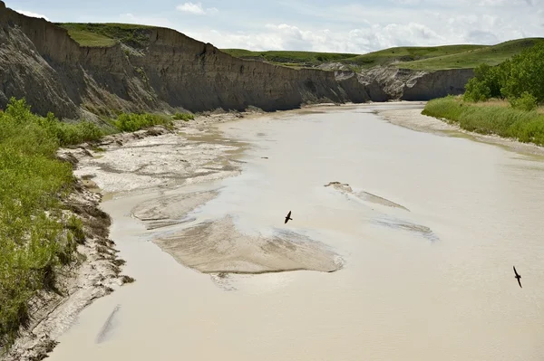 South Dakota White River — Stock Photo, Image