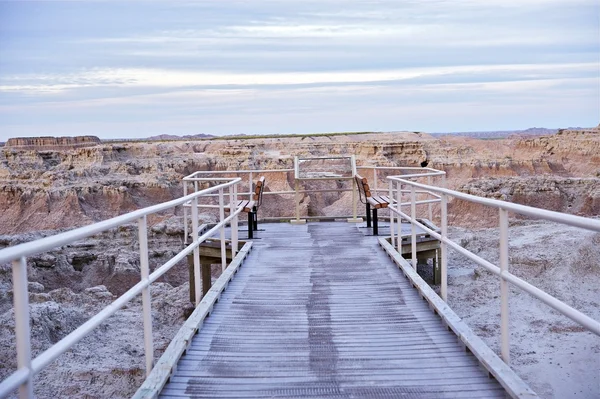 View Point in the Badlands — Stock Photo, Image