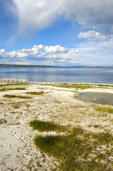 Lago Yellowstone — Fotografia de Stock