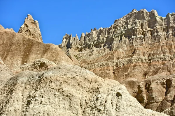 Badlands oluşumları — Stok fotoğraf