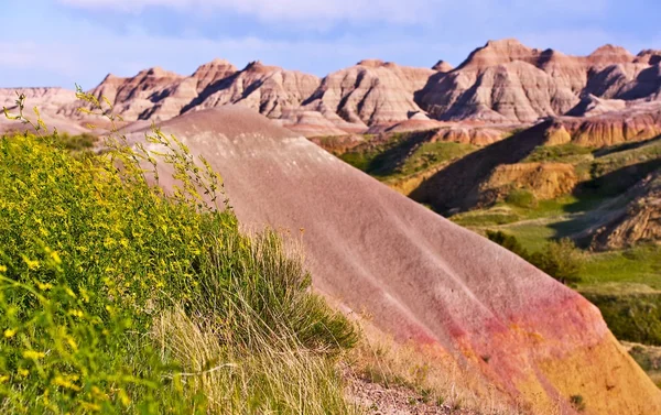 Badlands Buttes — Stock Photo, Image