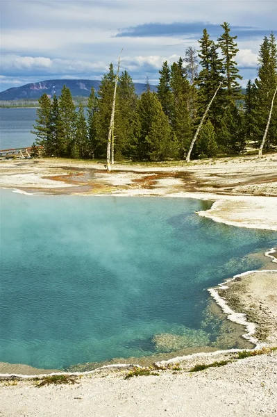 Yellowstone Basin Pool — Stock Photo, Image