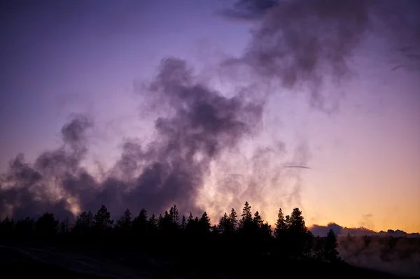 Yellowstone Geysers — Stock Photo, Image