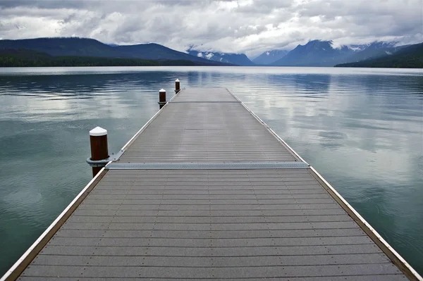 Lago McDonald Montana — Fotografia de Stock