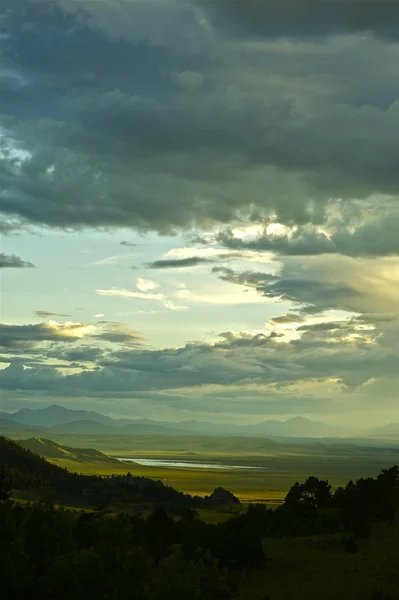 Vallée d'été — Photo